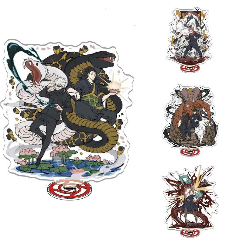 Anime Jujutsu Kaisen Gojo Satoru Figure Acrylic Stand Model Toy Yuji Itadori Action Figures Cosplay Anime Lovers Gift 15CM
Anime Jujutsu Kaisen Gojo Satoru Figure Acrylic Stand Model Toy Yuji Itadori Action Figures Cosplay Anime Lovers Gift 15CM