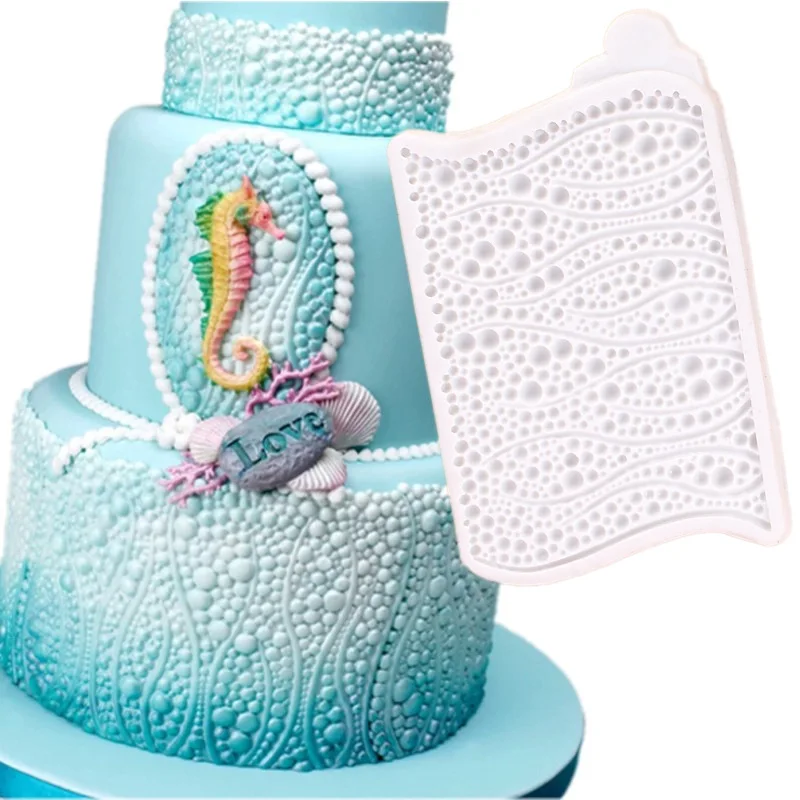 Ocean Series Bubble Pearl Silicone Mold Turn Sugar Cake Clay Mold Home Baking Appliance Cake Decoration Accessories
Ocean Series Bubble Pearl Silicone Mold Turn Sugar Cake Clay Mold Home Baking Appliance Cake Decoration Accessories