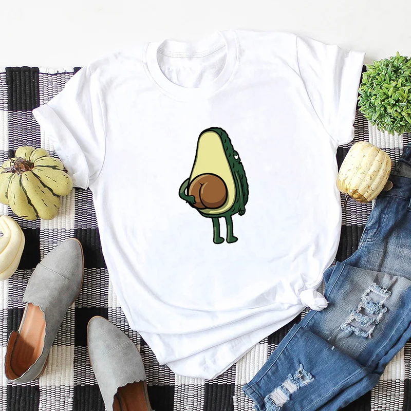 Avocado T-shirt Women's T-shirt Harajuku Cartoon Pattern 3D Printing T-shirt Korea T-shirt Short Sleeve Oversized Top
Avocado T-shirt Women's T-shirt Harajuku Cartoon Pattern 3D Printing T-shirt Korea T-shirt Short Sleeve Oversized Top