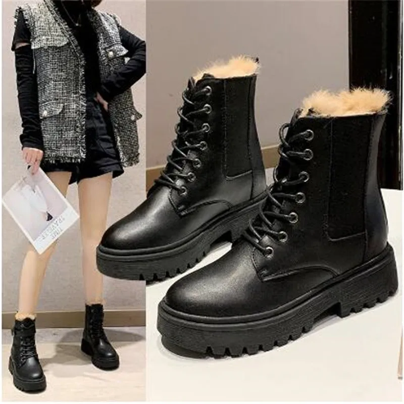 Женские ботильоны женские ботинки из искусственной кожи chaussures femme Zapatos De Mujer