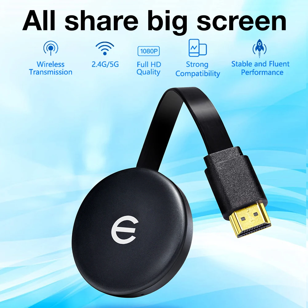 Wireless Display Adapter High-definition Convenient WiFi Display Dongle HDMI Display Receiver For Laptop Phone Monitor Projector
Wireless Display Adapter High-definition Convenient WiFi Display Dongle HDMI Display Receiver For Laptop Phone Monitor Projector