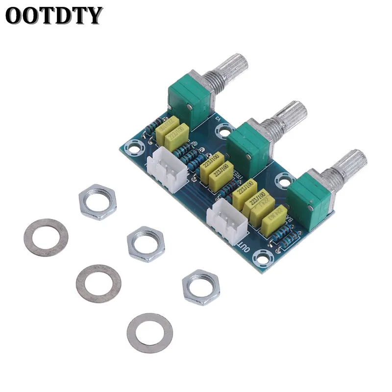 OOTDTY HIFI Amplifier Passive Tone Board Treble Bass Volume Control Preamp Board 2.1CH
OOTDTY HIFI Amplifier Passive Tone Board Treble Bass Volume Control Preamp Board 2.1CH