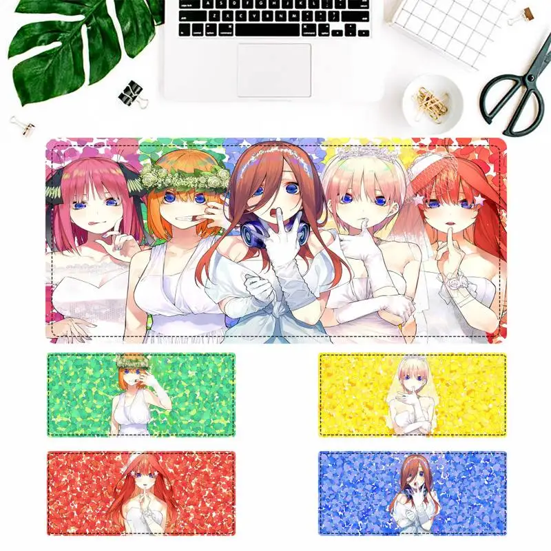 Print Anime Girl The Quintessential Quintuplets Gaming MousePad Large Big Mouse Mat Desktop Mat Computer Mouse pad For Overwatch
Print Anime Girl The Quintessential Quintuplets Gaming MousePad Large Big Mouse Mat Desktop Mat Computer Mouse pad For Overwatch