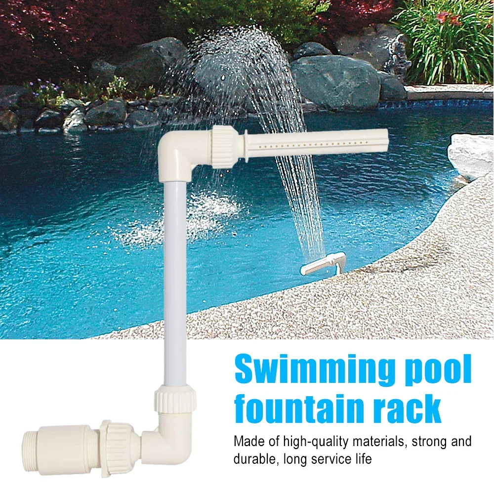 Waterfall Pool Fountain Spray Pool Fountain Sprinklers Pool Decor Fit Most 1.5Inch InGround and Above Ground Threaded Return Jet
Waterfall Pool Fountain Spray Pool Fountain Sprinklers Pool Decor Fit Most 1.5Inch InGround and Above Ground Threaded Return Jet