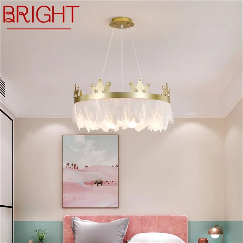 BRIGHT Nordic Crown Pendant Light Chandelier Fixtures LED Modern Creative Lamp Decorative For Home
BRIGHT Nordic Crown Pendant Light Chandelier Fixtures LED Modern Creative Lamp Decorative For Home