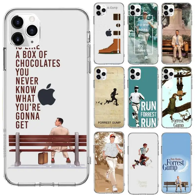 Forrest Gump Phone Case For iphone 13 12 11 8 7 plus mini x xs xr pro max Transparent soft
Forrest Gump Phone Case For iphone 13 12 11 8 7 plus mini x xs xr pro max Transparent soft