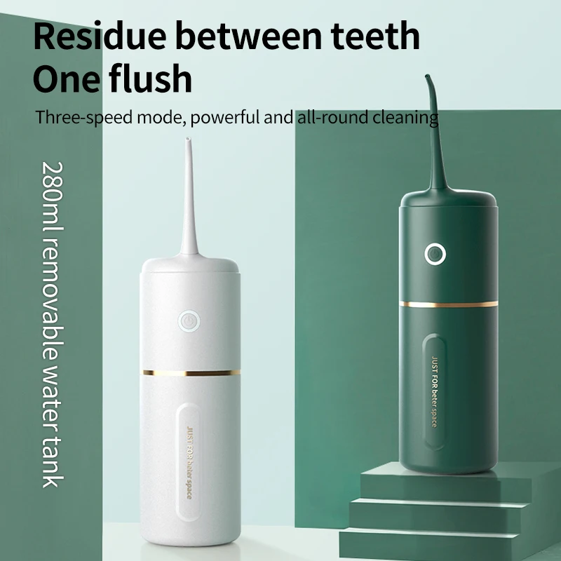 Oral Irrigator Tooth Cleaner Device Portable Rechargeable Electric Household Water Flossing Dental 280ML Water Tank Waterproof
Oral Irrigator Tooth Cleaner Device Portable Rechargeable Electric Household Water Flossing Dental 280ML Water Tank Waterproof