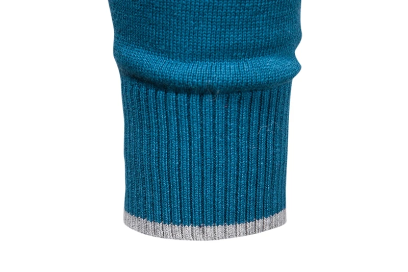 2020 New 100% Cotton Pullover V-neck Men's Sweater Solid Color Long Sleeve Autumn Slim Sweaters Men Casual Pull Men Clothing