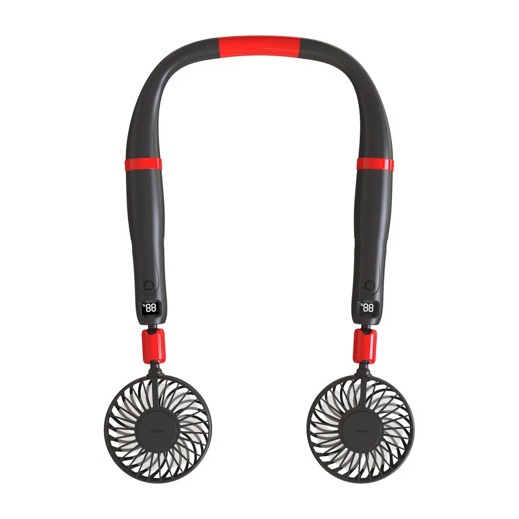 Hand-held Hanging Neck Two-in-one Fan Silent Sports Household Rotary Fan Adjustable Stronger Wind 2000mAh Built-in Battery
Hand-held Hanging Neck Two-in-one Fan Silent Sports Household Rotary Fan Adjustable Stronger Wind 2000mAh Built-in Battery