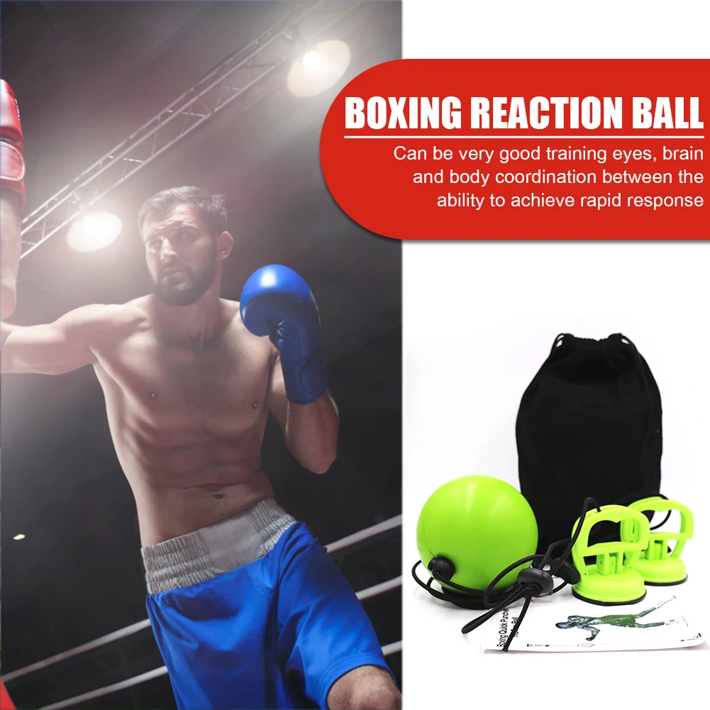 Adjustable Suction Cup Boxing Speed Ball Sports Muay Thai MMA Hand Eye Reaction Training Punch Fight Ball Fitness Equipment
Adjustable Suction Cup Boxing Speed Ball Sports Muay Thai MMA Hand Eye Reaction Training Punch Fight Ball Fitness Equipment