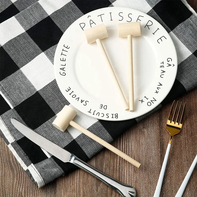 Hot 28 Pieces Wooden Crab Lobster Mallets Seafood Shellfish Crab Mallet Solid Natural Hardwood Crab Hammer for Cracking
Hot 28 Pieces Wooden Crab Lobster Mallets Seafood Shellfish Crab Mallet Solid Natural Hardwood Crab Hammer for Cracking
