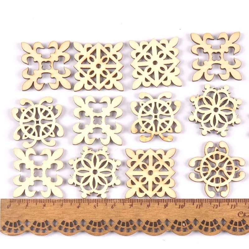 20 шт., круглые/квадратные деревянные чипы для украшения дома 
20 шт., круглые/квадратные деревянные чипы для украшения дома