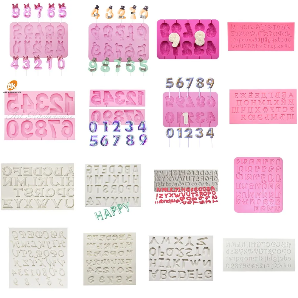 Various Shape Number & Alphabet Silicone Cake Mold Cake Decorating Supplies Silicone Fondant Cake Mold Cake Tool
Various Shape Number & Alphabet Silicone Cake Mold Cake Decorating Supplies Silicone Fondant Cake Mold Cake Tool