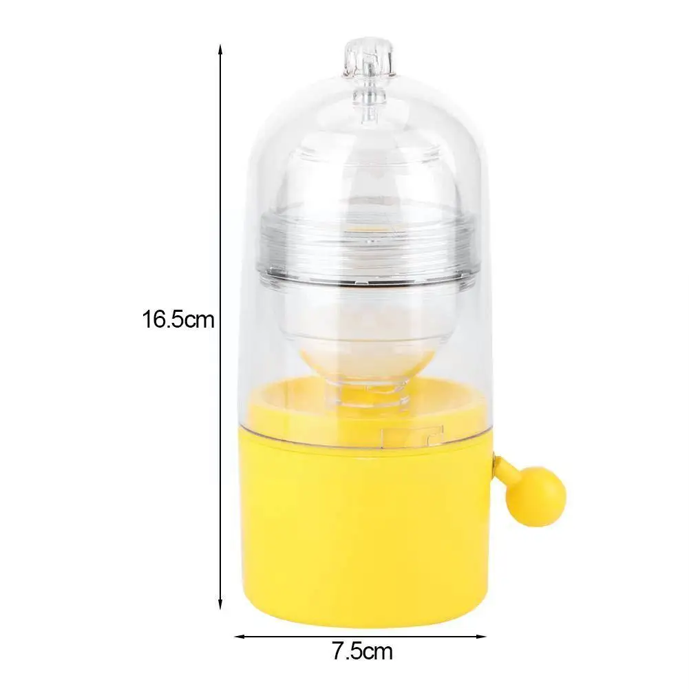 Eggs Mixing Maker Manual Blender Egg Stirring Golden Slicer Eggs Shaker Gadget Kitchen Household Multi-cutter Puller Utensi E4L4
Eggs Mixing Maker Manual Blender Egg Stirring Golden Slicer Eggs Shaker Gadget Kitchen Household Multi-cutter Puller Utensi E4L4
