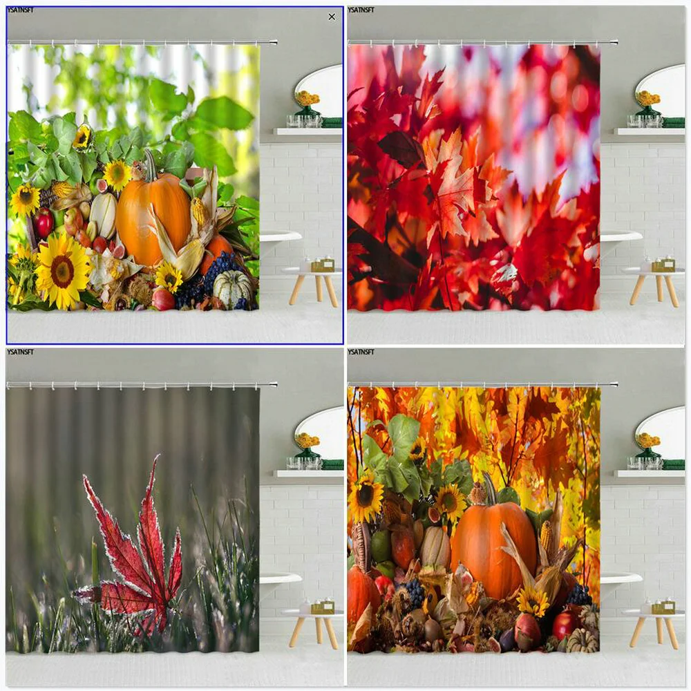 Осенние шторы для душа с крючками, кленовые листья, дыня, Осенние овощи, тыква, подсолнечник, кукуруза, моющийся Декор для дома и ванной комна...
Осенние шторы для душа с крючками, кленовые листья, дыня, Осенние овощи, тыква, подсолнечник, кукуруза, моющийся Декор для дома и ванной комна...