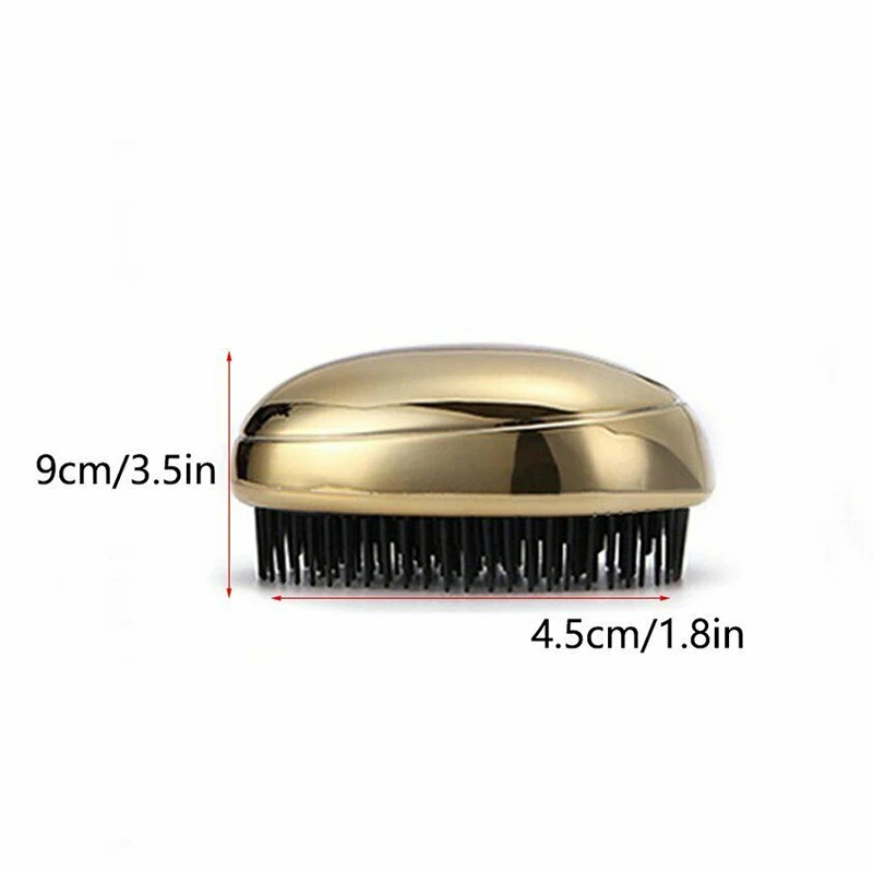 Anti-static Hair Brush Comb Electroplate Detangling Head Massage Combs Tool EY669
Anti-static Hair Brush Comb Electroplate Detangling Head Massage Combs Tool EY669