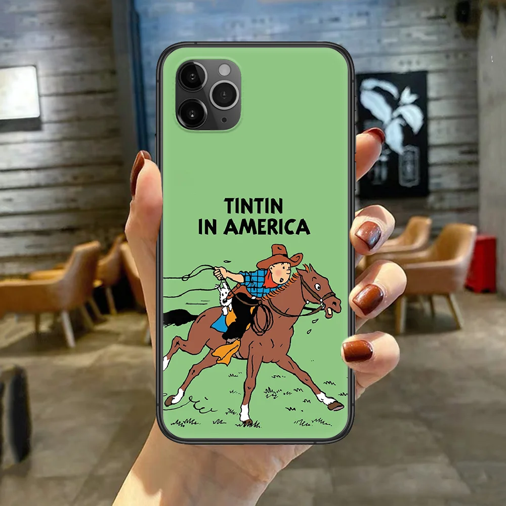 Cartoon The Adventures of Tintin Phone Case Cover For Iphone 5 5S 6 6S PLUS 7 8 11 12 Mini X XR XS PRO SE 2020 MAX black
Cartoon The Adventures of Tintin Phone Case Cover For Iphone 5 5S 6 6S PLUS 7 8 11 12 Mini X XR XS PRO SE 2020 MAX black