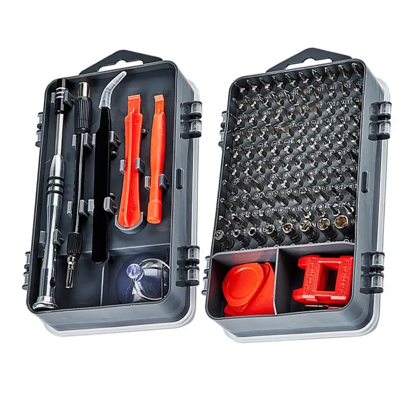 112 in 1 Screwdriver Set Magnetic Screwdriver Bit Torx Multi Mobile Phone Repair Tools Kit Electronic quick release bit holder
112 in 1 Screwdriver Set Magnetic Screwdriver Bit Torx Multi Mobile Phone Repair Tools Kit Electronic quick release bit holder