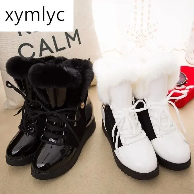 2019 Winter Women Shoes Warm Fur Plush Women Boots Fashion Platform Sneakers Woman Side Zipper Snow Boots
2019 Winter Women Shoes Warm Fur Plush Women Boots Fashion Platform Sneakers Woman Side Zipper Snow Boots
