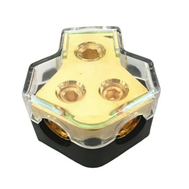 Applicable To Auto Ground Splitter Distribution Block Power For Car Aud WH 0/4gauge AWG 1 In-4 Out Nerf Bars & Running Boards
Applicable To Auto Ground Splitter Distribution Block Power For Car Aud WH 0/4gauge AWG 1 In-4 Out Nerf Bars & Running Boards