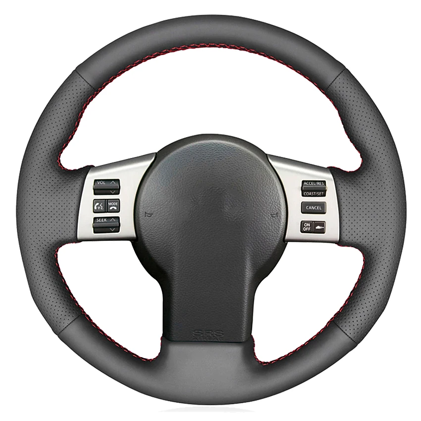 Black Genuine Leather Hand-stitched Car Steering Wheel Cover For nfiniti FX FX35 FX45 2003-2008 Nissan 350Z 2003-2009
Black Genuine Leather Hand-stitched Car Steering Wheel Cover For nfiniti FX FX35 FX45 2003-2008 Nissan 350Z 2003-2009