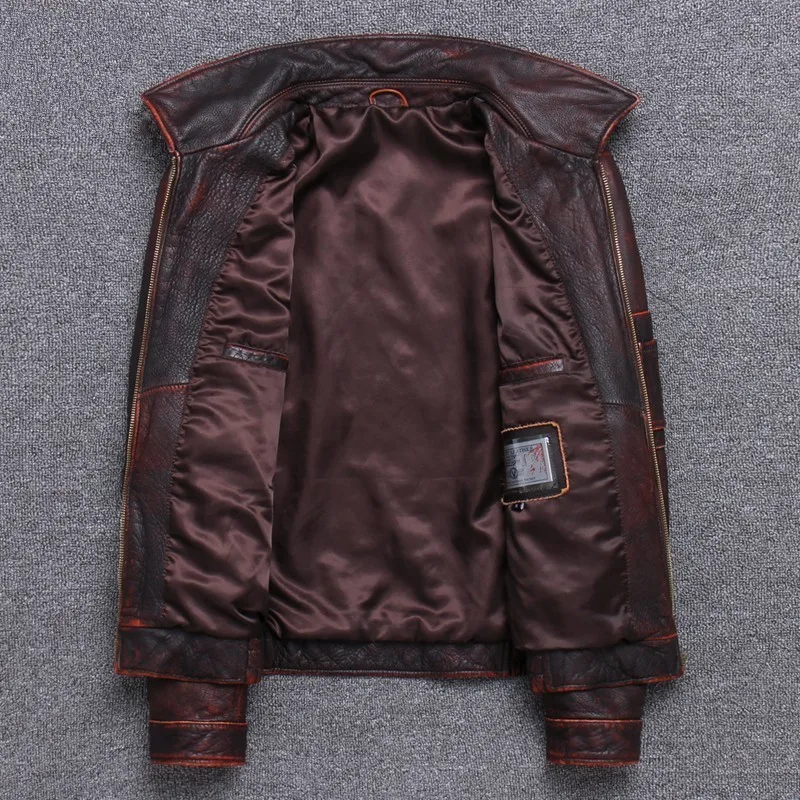 Aviator Brand Classic Coat Mens Cowhide Jackets Genuine Leather Jacket Man Vintage Motor Biker Coat Plus Size 5XL Windbreaker
Aviator Brand Classic Coat Mens Cowhide Jackets Genuine Leather Jacket Man Vintage Motor Biker Coat Plus Size 5XL Windbreaker