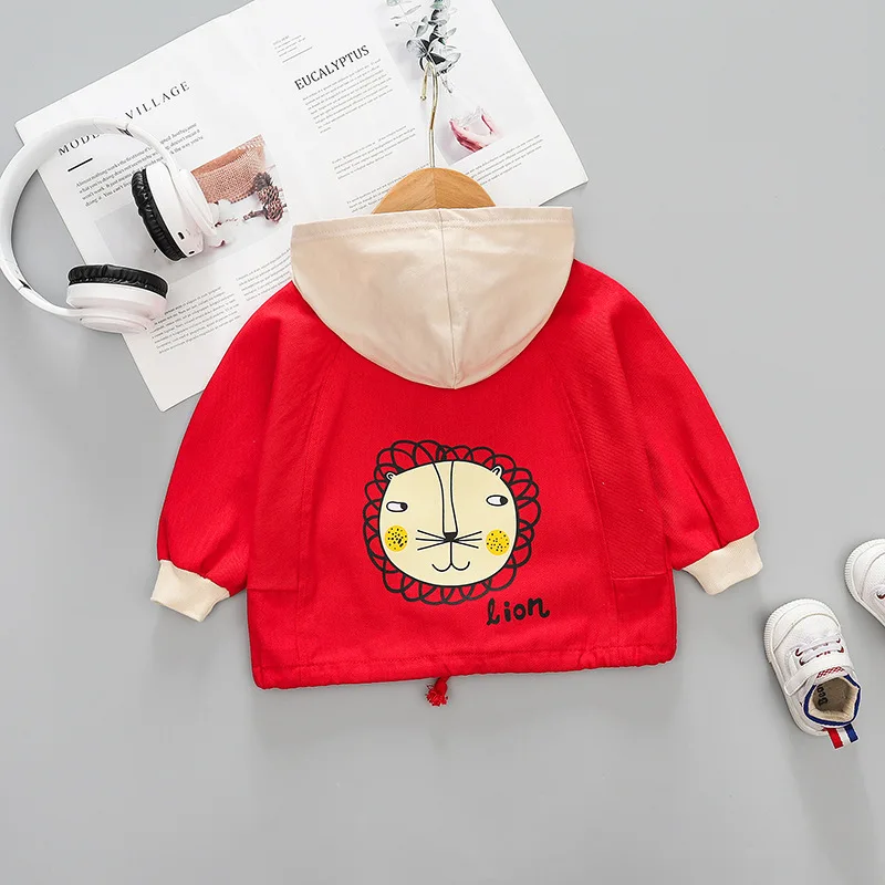 2020 new autumn Korean children's clothing cartoon zipper jacket 0-4 years old lion hooded sweater tide generation
2020 new autumn Korean children's clothing cartoon zipper jacket 0-4 years old lion hooded sweater tide generation