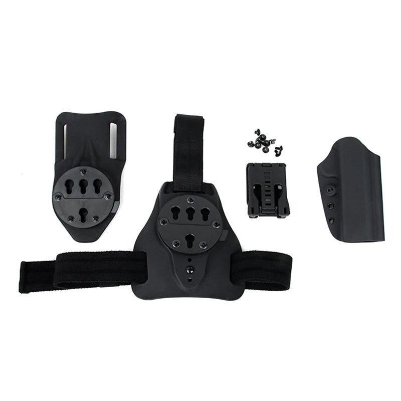 PPT QD 1911 Kydex Holster Set Using for 1911 and Leg Plate and Waist Belt Three Purposes of Base Plate gs7-0086
PPT QD 1911 Kydex Holster Set Using for 1911 and Leg Plate and Waist Belt Three Purposes of Base Plate gs7-0086