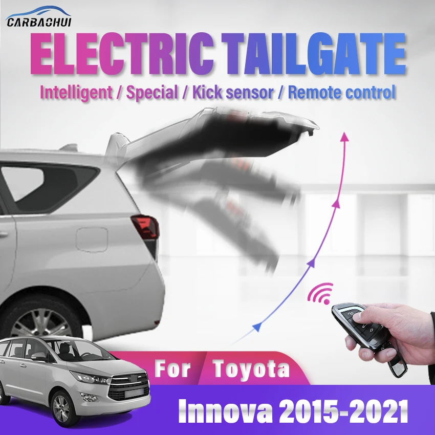 Electric Tailgate refitted tail box intelligent door power operated trunk Auto tailgate Sensor For Toyota Innova 2015-2021
Electric Tailgate refitted tail box intelligent door power operated trunk Auto tailgate Sensor For Toyota Innova 2015-2021