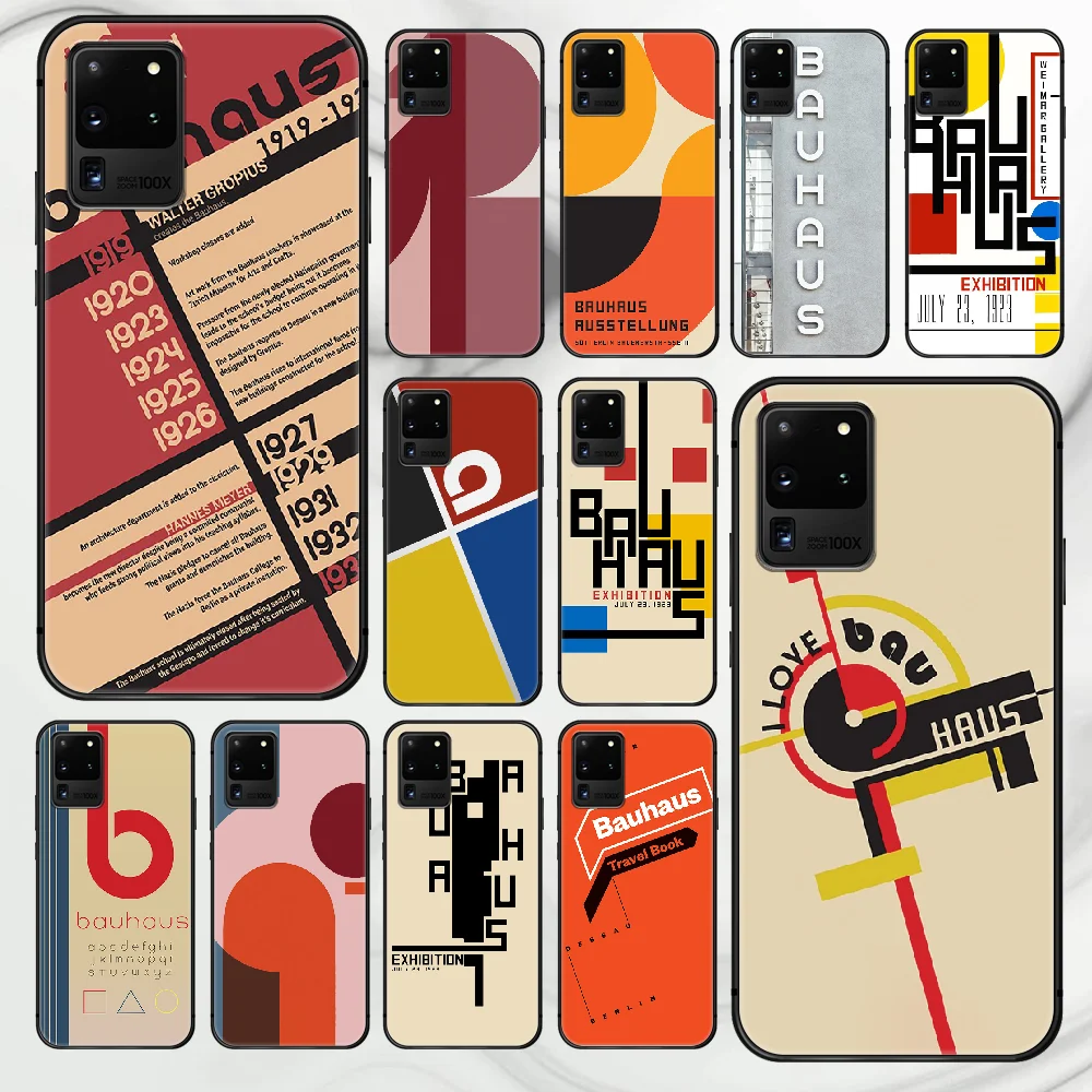 Bauhaus art Creativity Phone Case Cover Hull For Samsung Galaxy S 7 8 9 10 e 20 FE edge uitra plus Note 9 10 20 black Cell
Bauhaus art Creativity Phone Case Cover Hull For Samsung Galaxy S 7 8 9 10 e 20 FE edge uitra plus Note 9 10 20 black Cell