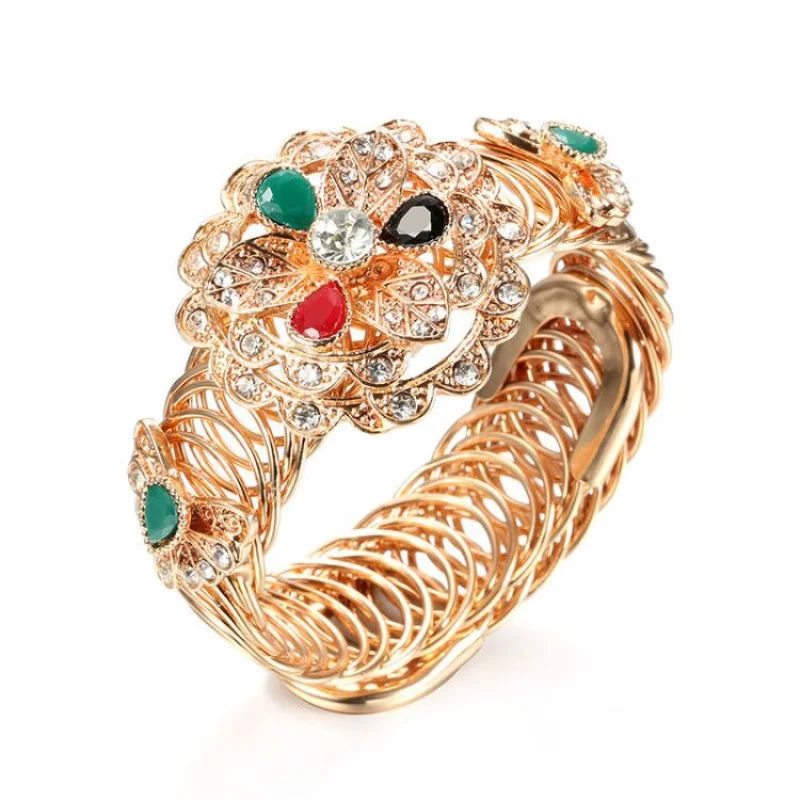 Megin D New Vintage Crystal Resin Electroplated Gold Alloy Bracelets for Men Women Couple Family Friend Fashion Gift Jewelry
Megin D New Vintage Crystal Resin Electroplated Gold Alloy Bracelets for Men Women Couple Family Friend Fashion Gift Jewelry