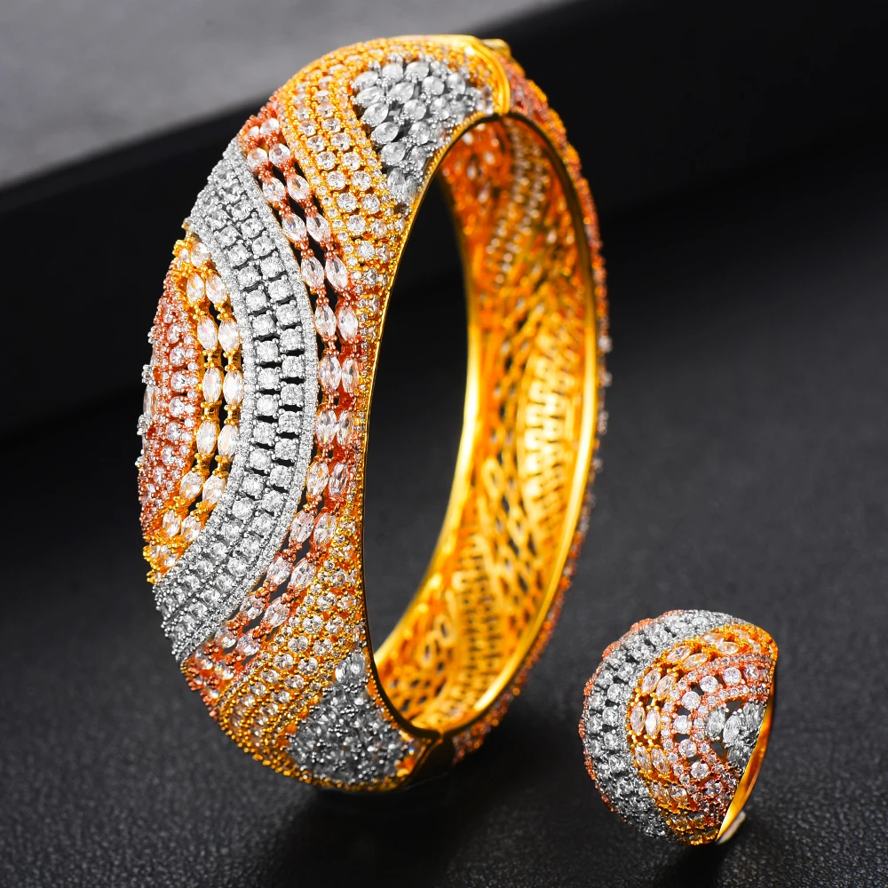 KellyBola Luxury Baguette CZ Jewelry Set For Women Wedding Cubic Zircon Dubai Bangle Ring Sets Crystal Aretes De Mujer Modernos
KellyBola Luxury Baguette CZ Jewelry Set For Women Wedding Cubic Zircon Dubai Bangle Ring Sets Crystal Aretes De Mujer Modernos