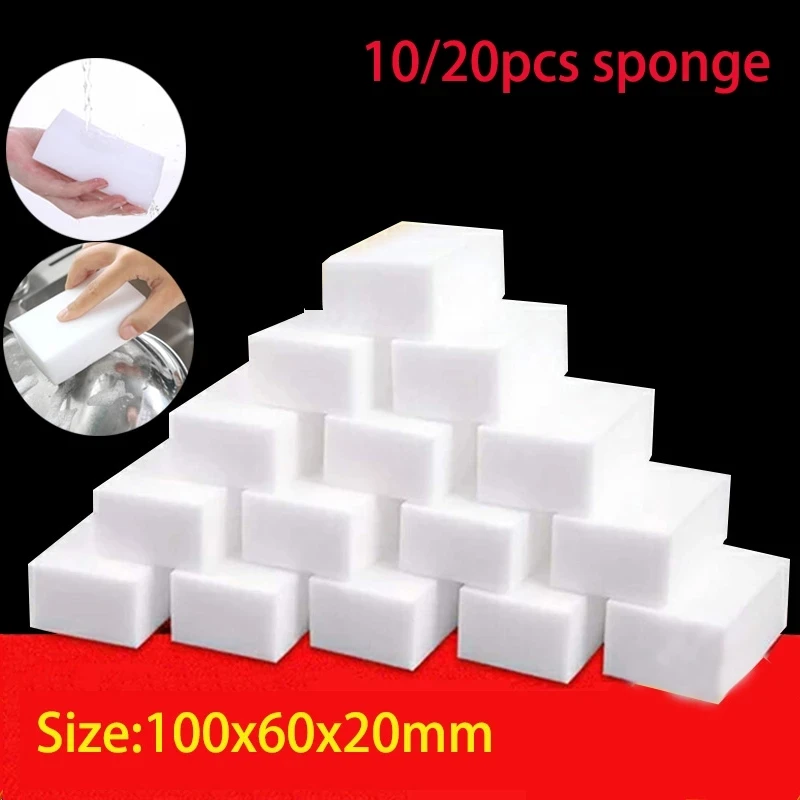 Magic Sponge Eraser Melamine Sponge Cleaner Kitchen Cleaning Sponge for Dish Wash Bathroom Cleaning Tools 100*60*20MM Household
Magic Sponge Eraser Melamine Sponge Cleaner Kitchen Cleaning Sponge for Dish Wash Bathroom Cleaning Tools 100*60*20MM Household
