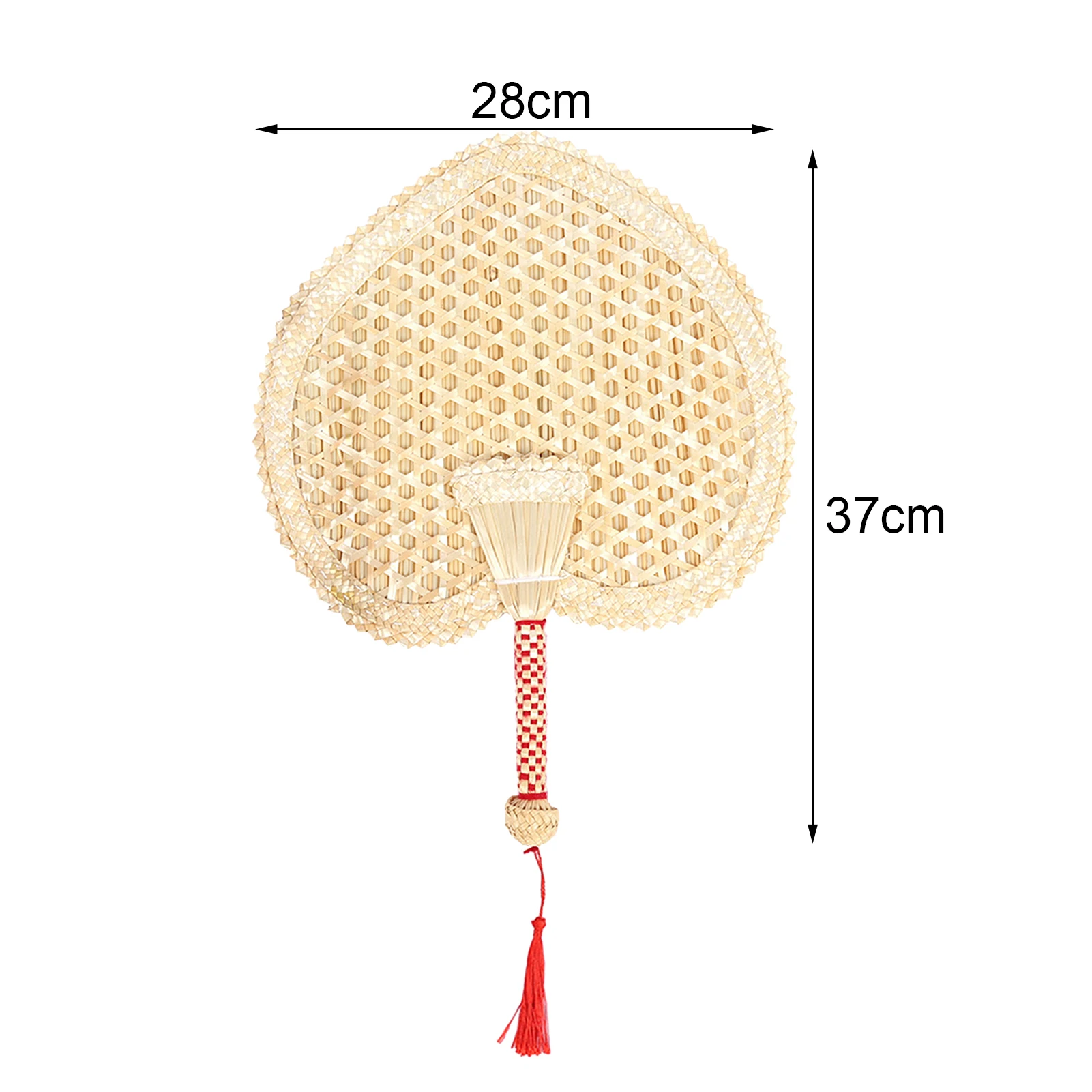 1pc Summer Cooling Fan Pure Natural Handmade DIY Heart Shaped Bamboo Woven Fan Artificial DIY Woven Cooling Fan Home Decoration
1pc Summer Cooling Fan Pure Natural Handmade DIY Heart Shaped Bamboo Woven Fan Artificial DIY Woven Cooling Fan Home Decoration