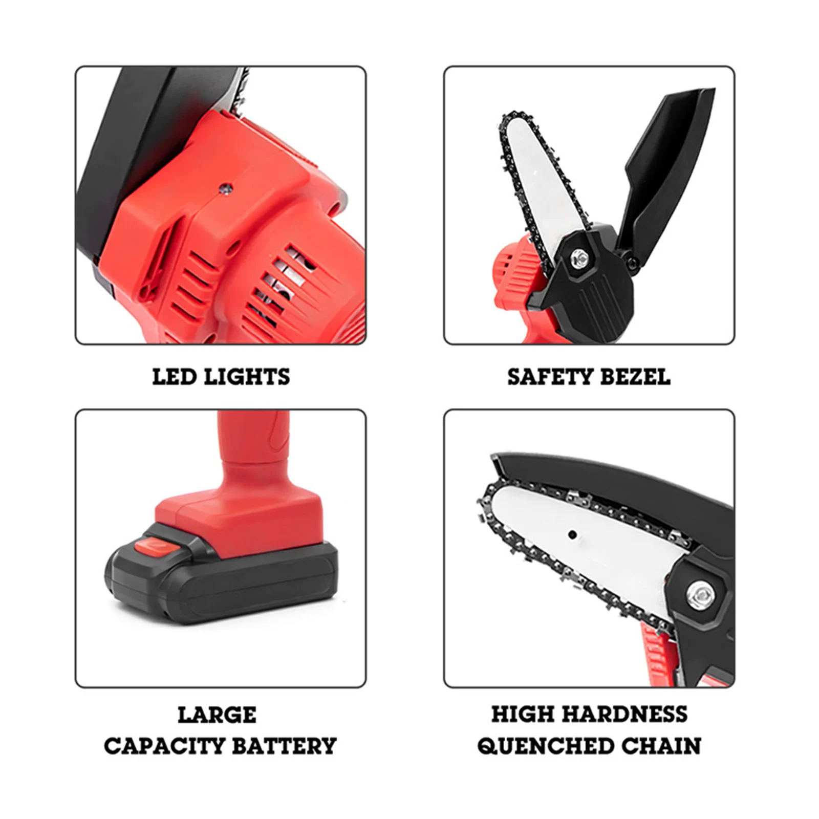 Motor Saw Electric Wood Chainsaw Electric Saw Cutter Tool Mini Gardening Tool Fast Cutting Handheld Rechargeable Electric Saw
Motor Saw Electric Wood Chainsaw Electric Saw Cutter Tool Mini Gardening Tool Fast Cutting Handheld Rechargeable Electric Saw