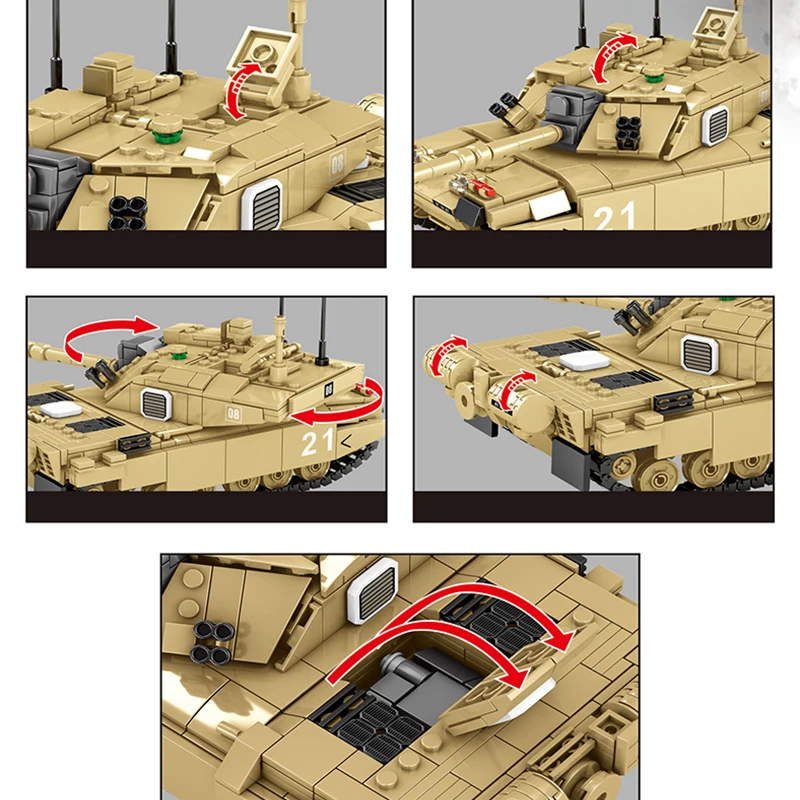 Block Creative Expert Military Battle Tank Building Block Children's Diy Educational Toys Brick Adult Birthday Gifts
Block Creative Expert Military Battle Tank Building Block Children's Diy Educational Toys Brick Adult Birthday Gifts