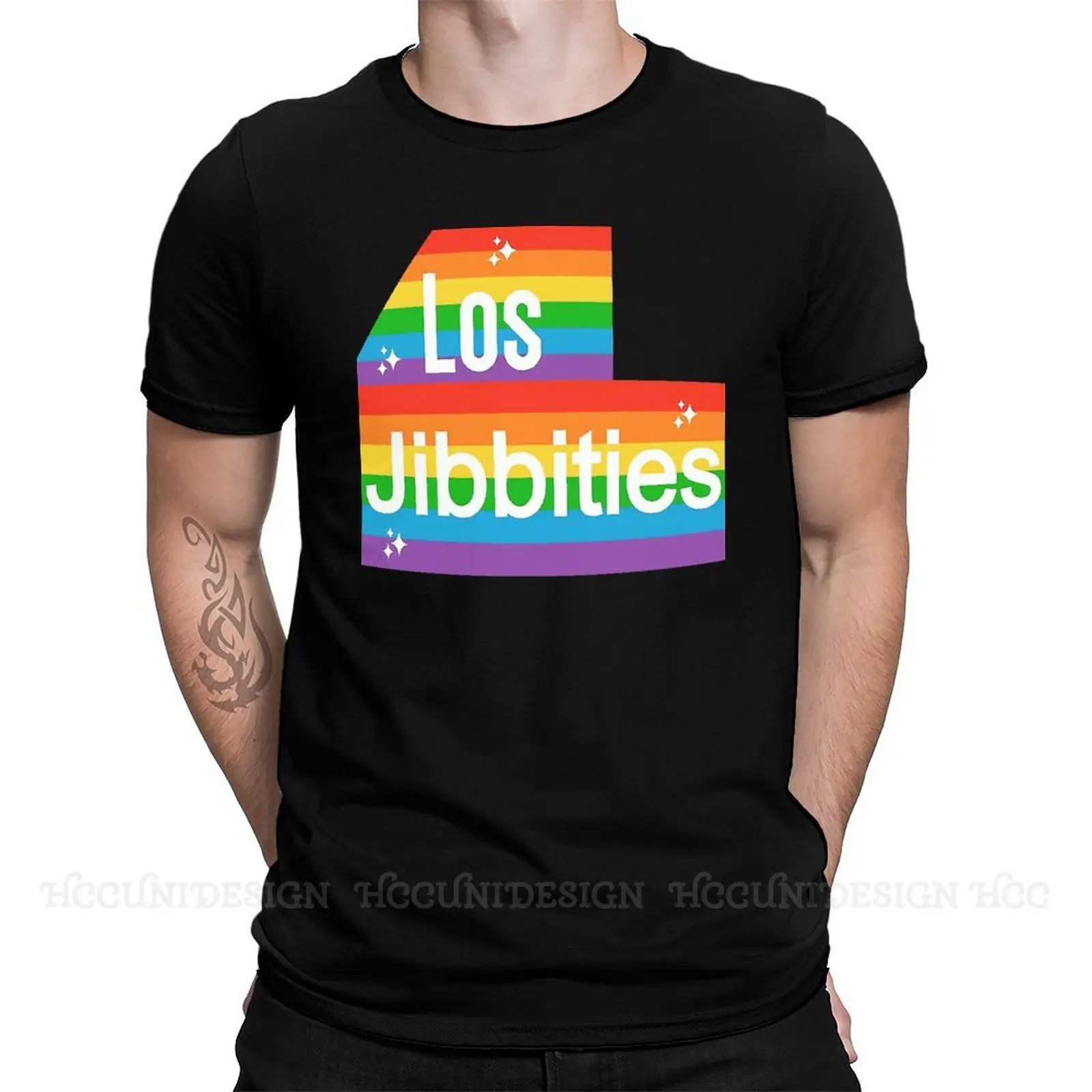 Men T Shirts LGBT Transgender Funny Tee Shirt Los Jibbities Pride Short Sleeve T-Shirt Pure Cotton Adult Clothing
Men T Shirts LGBT Transgender Funny Tee Shirt Los Jibbities Pride Short Sleeve T-Shirt Pure Cotton Adult Clothing