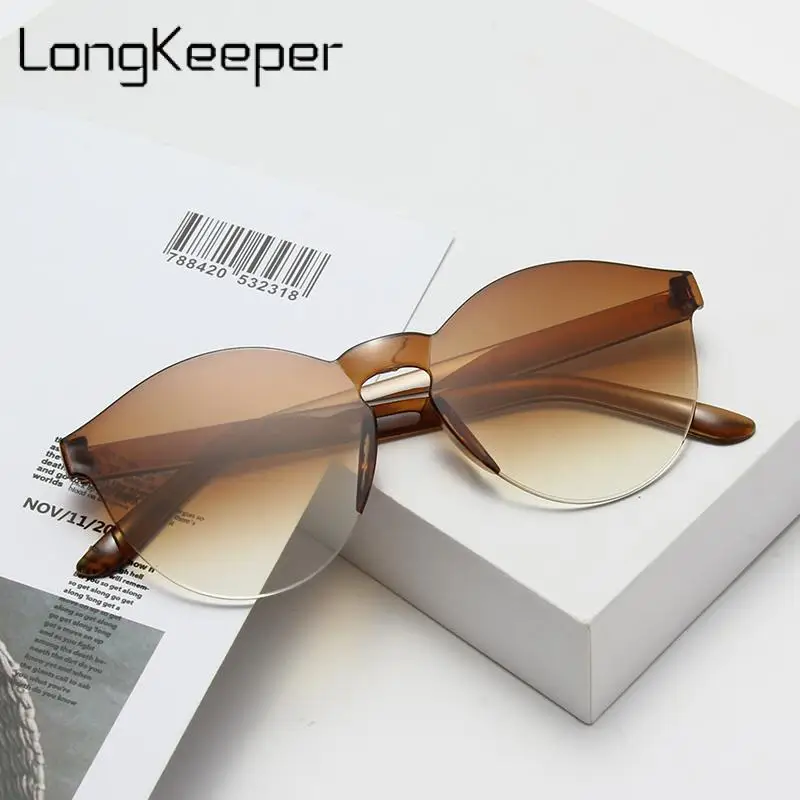 Woman Vintage Sunglasses Man Frameless Jelly Transparent Sunglasses Unisex Fashion Sun Glasses Colorful Eyeglasses Oculos
Woman Vintage Sunglasses Man Frameless Jelly Transparent Sunglasses Unisex Fashion Sun Glasses Colorful Eyeglasses Oculos