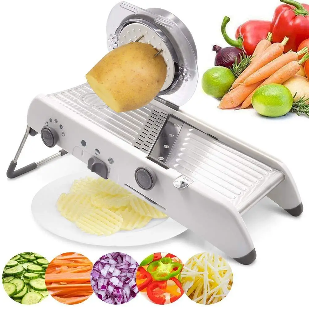 Mandoline Slicer Manual Vegetable Cutter Professional Grater With Adjustable 304 Stainless Steel Blades Vegetable Kitchen Tool
Mandoline Slicer Manual Vegetable Cutter Professional Grater With Adjustable 304 Stainless Steel Blades Vegetable Kitchen Tool