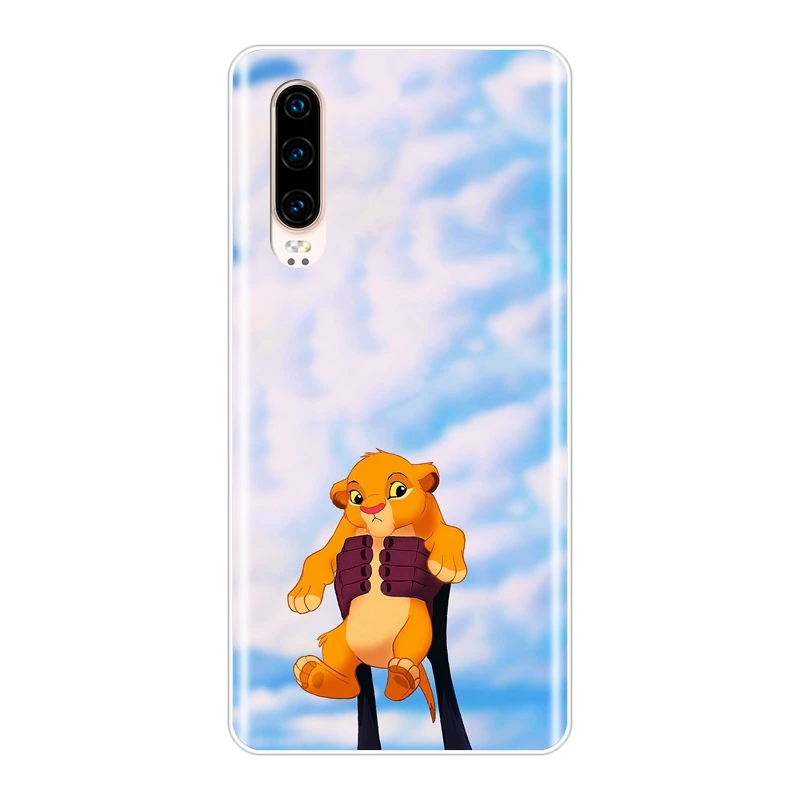 Lion King Phone Cases For Huawei P20 Lite P Smart Plus 2019 Case Silicone Soft TPU Back Cover P30 Pro Z | Мобильные телефоны и
