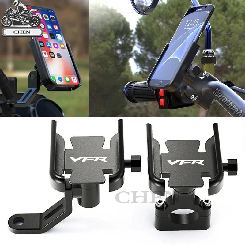 For HONDA VFR750 VFR800 VFR1200 VFR1200F VFR 750 800 1200 1200F Motorcycle Parts Handlebar Mobile Phone Holder GPS Stand Bracket
For HONDA VFR750 VFR800 VFR1200 VFR1200F VFR 750 800 1200 1200F Motorcycle Parts Handlebar Mobile Phone Holder GPS Stand Bracket