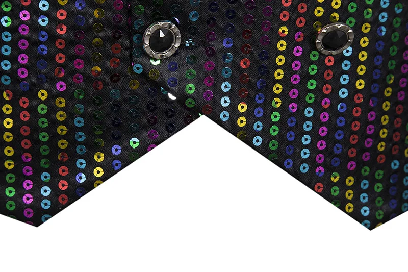 Mens Double Breasted Suit Vest Chaleco Hombre 2021 Fashion Shiny Colorful Sequins Vest Waistcoat Men Wedding Gilet Homme Costume
Mens Double Breasted Suit Vest Chaleco Hombre 2021 Fashion Shiny Colorful Sequins Vest Waistcoat Men Wedding Gilet Homme Costume