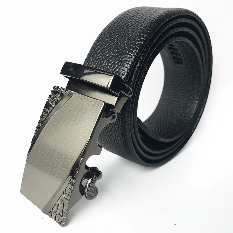 1PCS Automatic Buckle Belts High quality Hot sale Business belt Fashion simple belt New Black Belt Men's PU Leather Belts
1PCS Automatic Buckle Belts High quality Hot sale Business belt Fashion simple belt New Black Belt Men's PU Leather Belts