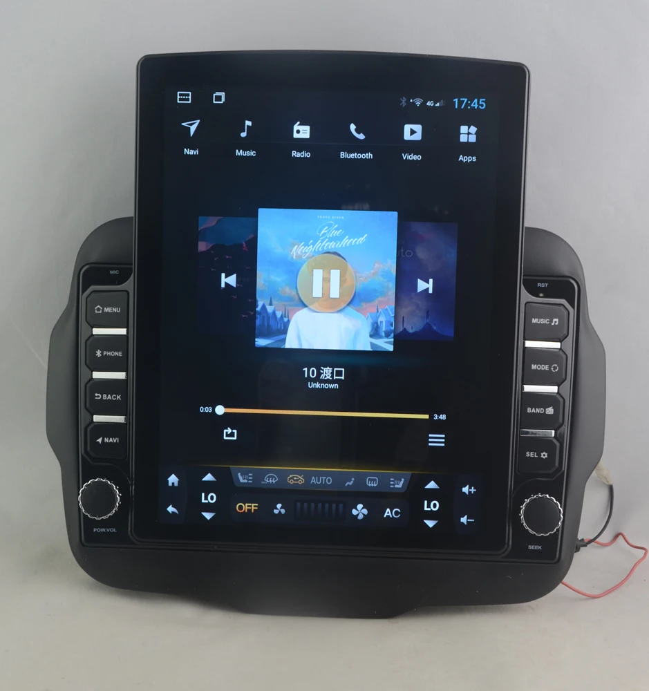 9.7" octa core tesla style vertical screen Android 10 Car GPS video Multimedia for Jeep Renegade 2015-2017 with 4G/Wifi DVR OBD
9.7" octa core tesla style vertical screen Android 10 Car GPS video Multimedia for Jeep Renegade 2015-2017 with 4G/Wifi DVR OBD