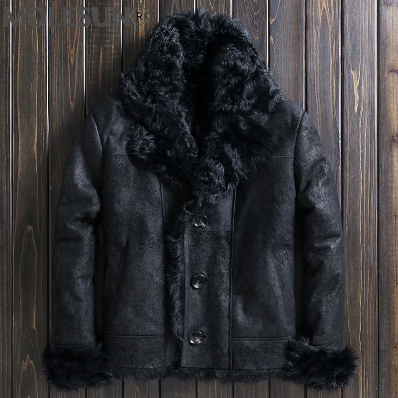 AKOOSUN 2021 Genuine Sheepskin Leather Jackets for Men Winter Jacket Real Sheep Shearling Coat Male Thick Clothes Veste LXR1075
AKOOSUN 2021 Genuine Sheepskin Leather Jackets for Men Winter Jacket Real Sheep Shearling Coat Male Thick Clothes Veste LXR1075