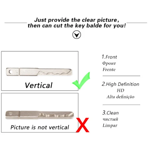 KEYYOU for Cutting Cut Key Blade Service CNC - Send a Clear Blade Picture For Cutting(need to order a car key & cutting service)
KEYYOU for Cutting Cut Key Blade Service CNC - Send a Clear Blade Picture For Cutting(need to order a car key & cutting service)