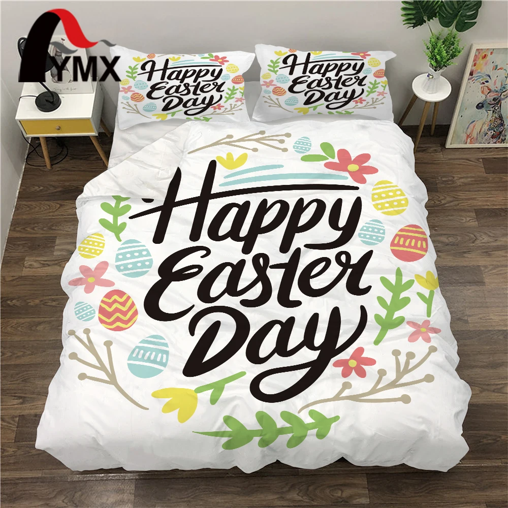 FYMX Happy Easter Day Printed Full Cover Comforter Set Cute Rabbit Home Bedding Sets For Girl Boy Kids
FYMX Happy Easter Day Printed Full Cover Comforter Set Cute Rabbit Home Bedding Sets For Girl Boy Kids
