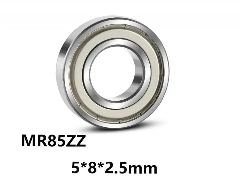 10Pcs/batch Mr85Zz Deep Groove Ball Miniature Bearing Mr85Zz 5 * 8 * 2.5Mm with Bearing Steel 
10Pcs/batch Mr85Zz Deep Groove Ball Miniature Bearing Mr85Zz 5 * 8 * 2.5Mm with Bearing Steel