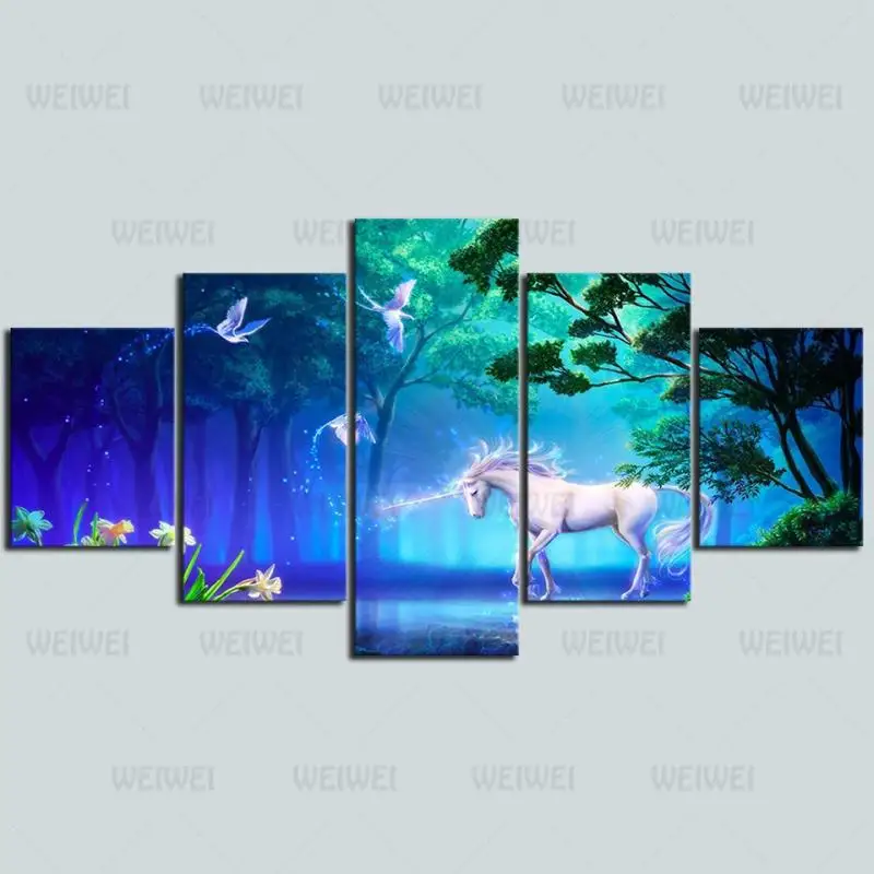 Canvas Painting Butterflies and White Animals In The Deep Forest Home Wall Decoration Poster Use In Bedroom and Living Room Wall
Canvas Painting Butterflies and White Animals In The Deep Forest Home Wall Decoration Poster Use In Bedroom and Living Room Wall