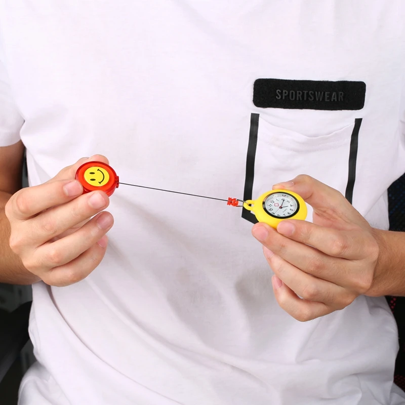 Fashion Yellow Cute Smiling Clip-on Fob Brooch Pendant Hanging Quartz Pocket Adjustable Watch For Medical Doctor Nurse Watches
Fashion Yellow Cute Smiling Clip-on Fob Brooch Pendant Hanging Quartz Pocket Adjustable Watch For Medical Doctor Nurse Watches